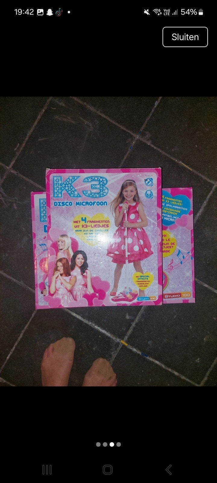 k3 microfoon + dansmat, Kinderen en Baby's, Ophalen