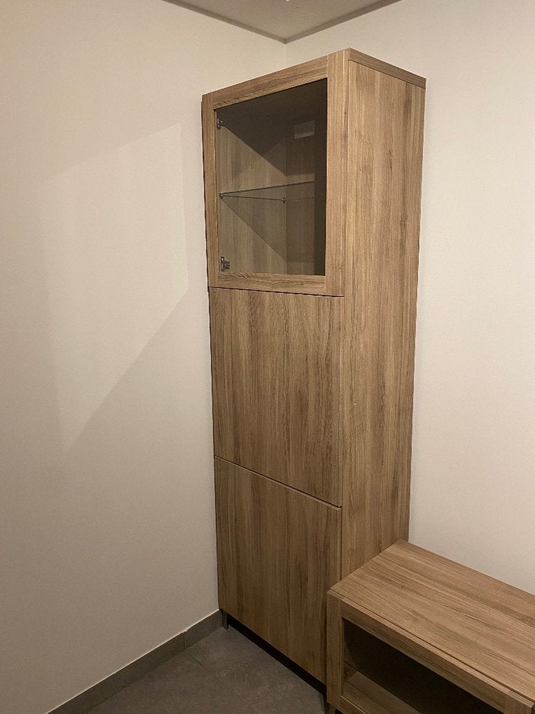 IKEA BESTÅ – Etagère de salon – Effet chêne blanchi, Maison & Meubles, 25 à 50 cm, Synthétique, Utilisé, 50 à 100 cm