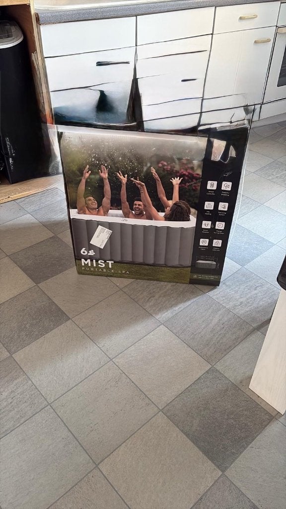 Nieuwe jacuzzi 6P verkopen, Tuin en Terras, Bubbelbaden en Hottubs, Ophalen, Opblaasbaar, Nieuw, Filter