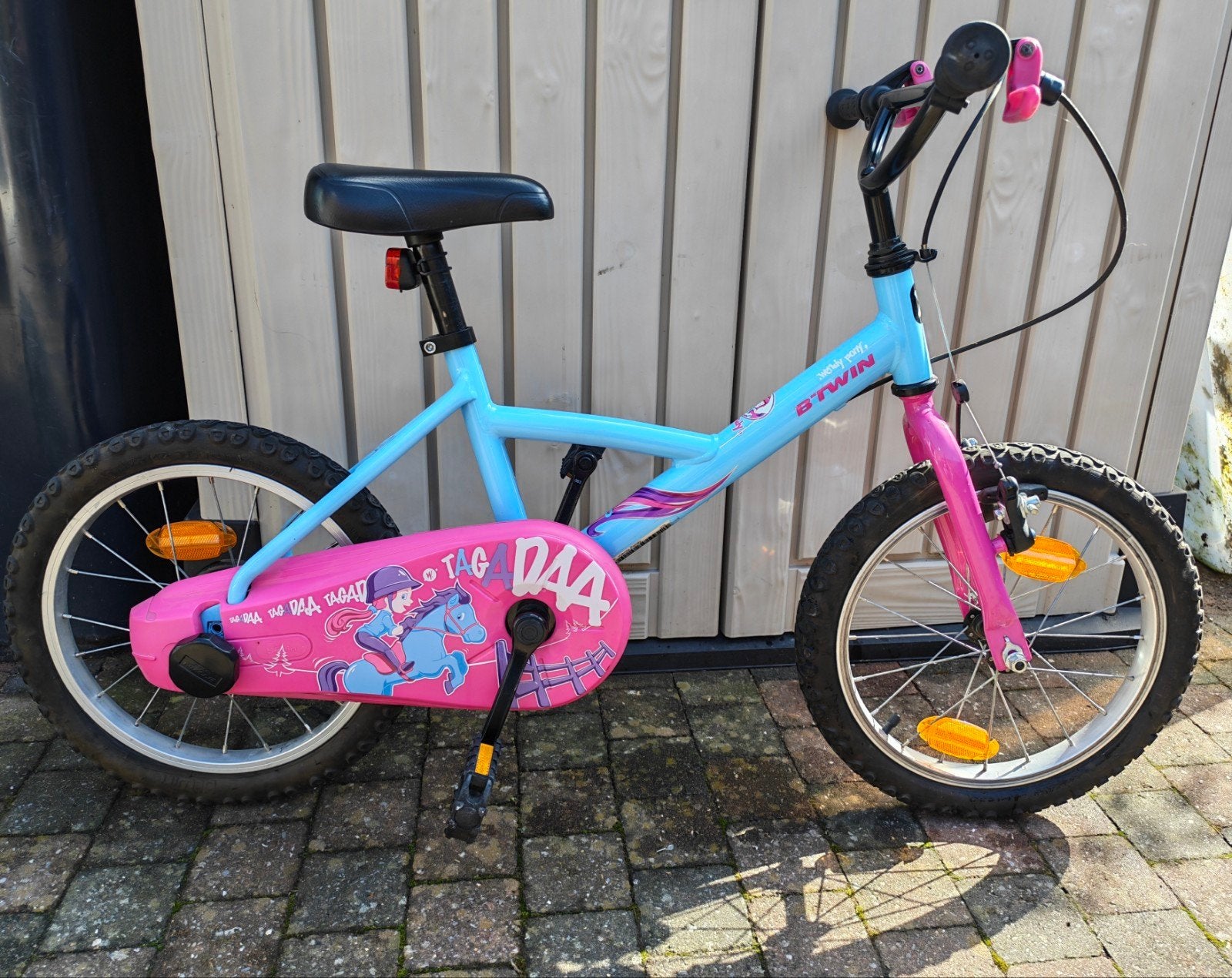 Vélo enfant B'Twin Wendy Pony 16 pouces (4-6 ans) – Parfait, Vélos & Vélomoteurs, Enlèvement, Utilisé, B'twin decathlon