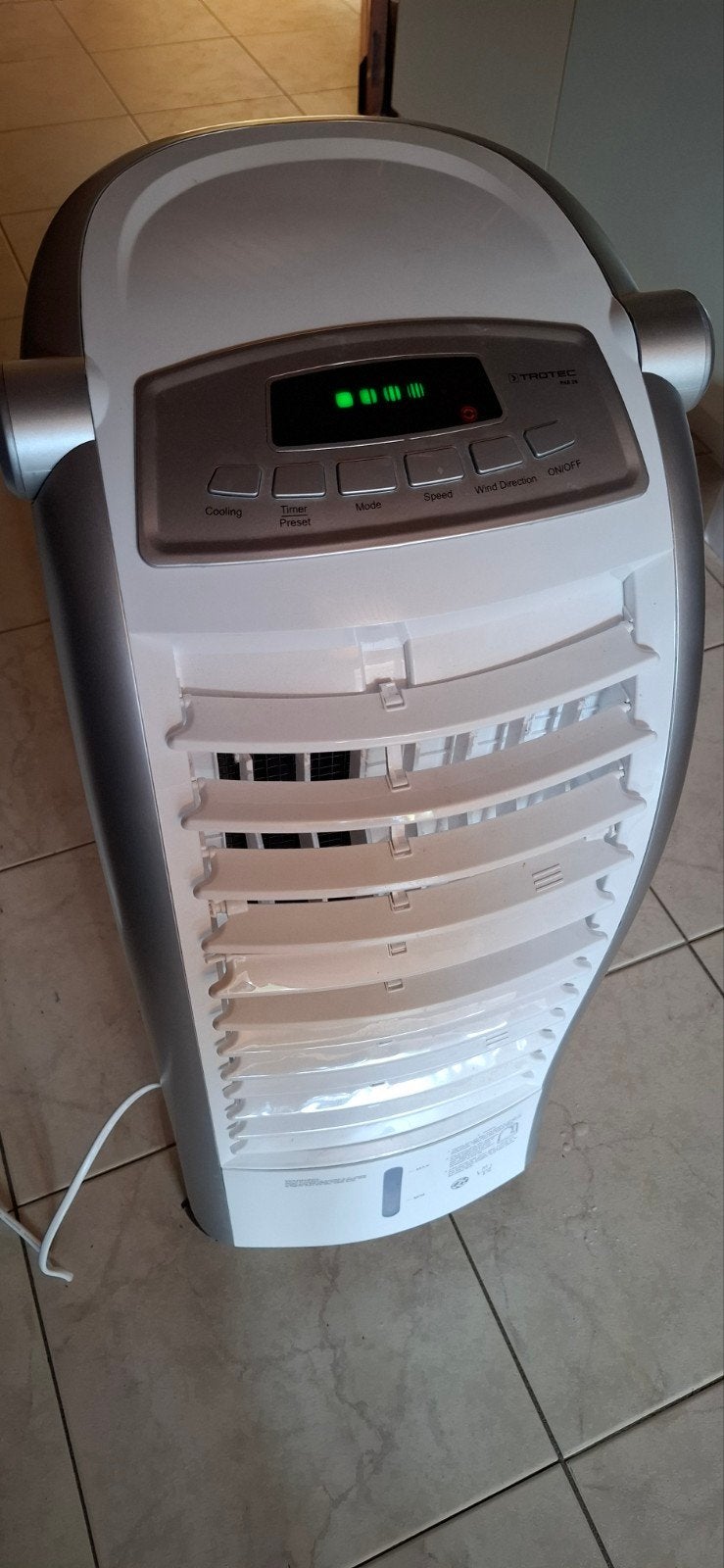 Climatiseur Trotec, Enlèvement
