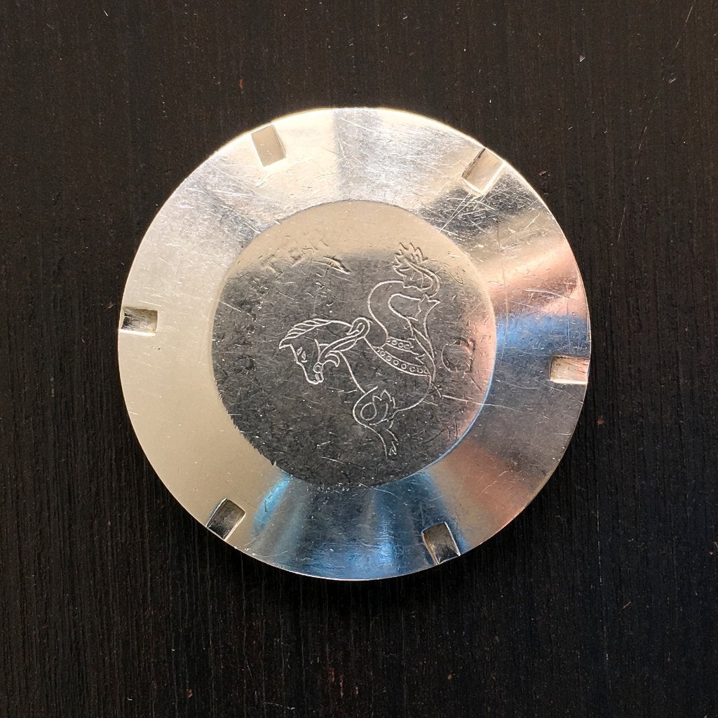 Omega Speedmaster 145.034 MARK II GP caseback., Ophalen, Staal, Polshorloge, 1960 of later