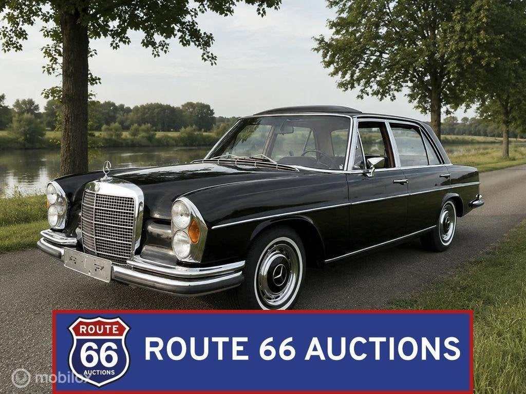 Mercedes-Benz 300 SEL | 1970 | Route 66 Auctions, Autos, Achat, Entreprise, Boîte manuelle, Autre carrosserie