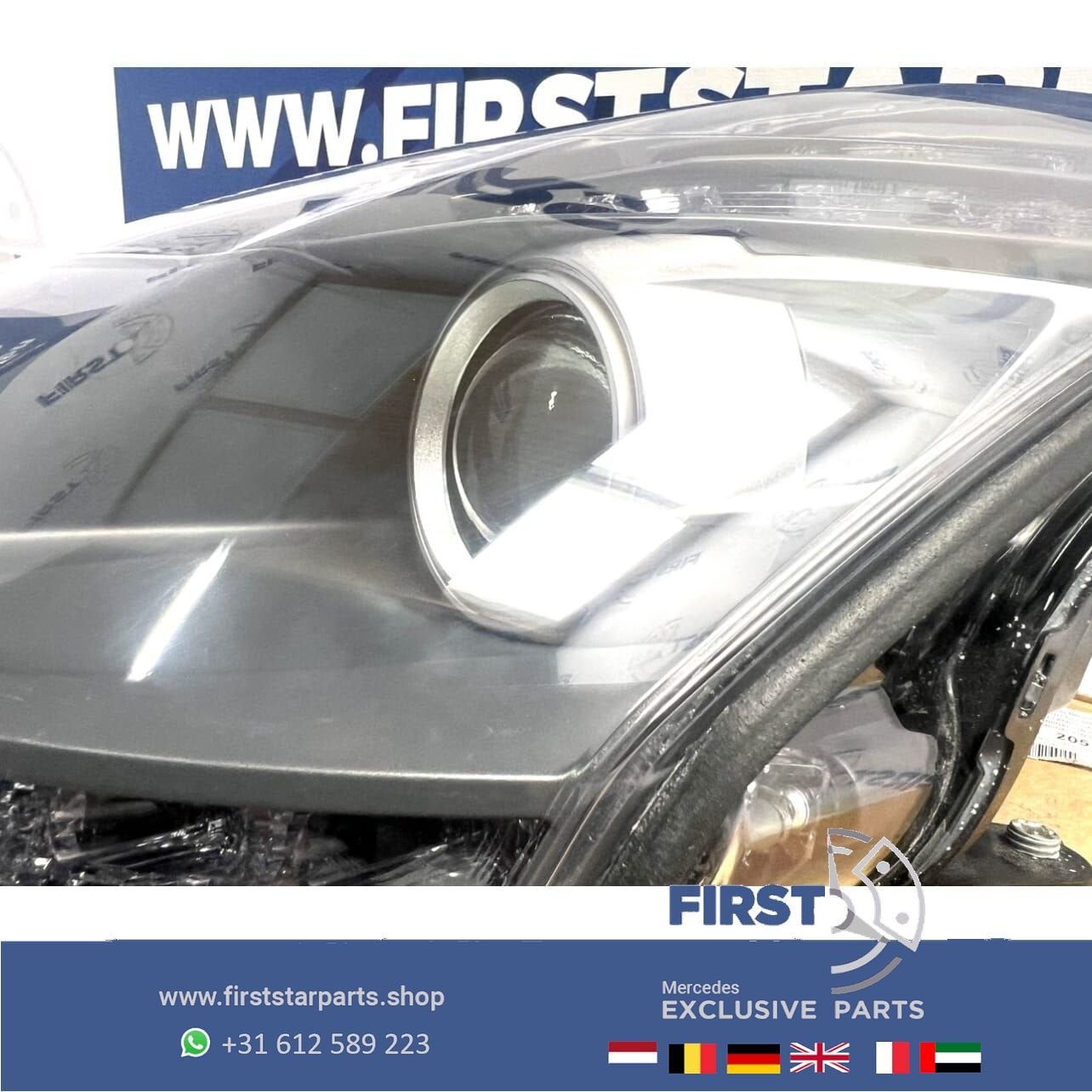 C197 R197 SLS SLS63 SLR AMG LED KOPLAMP LINKS Mercedes 2010-, Gebruikt, -, Ophalen of Verzenden, -