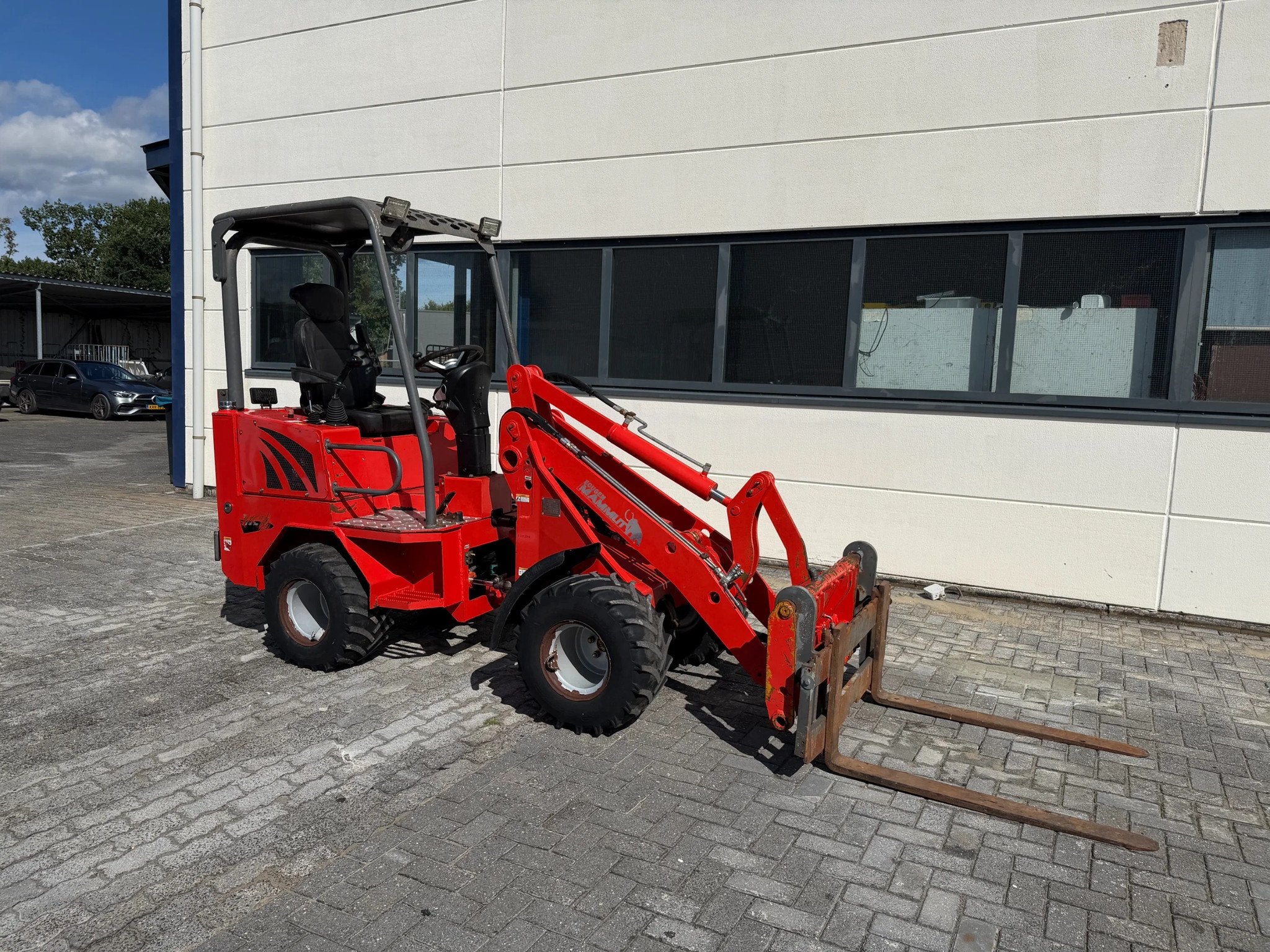 MAMMUT WL10 Minishovel / Miniloader, Kubota motor, Mammut, Nvt, NL, Chargeuse sur pneus ou Chouleur