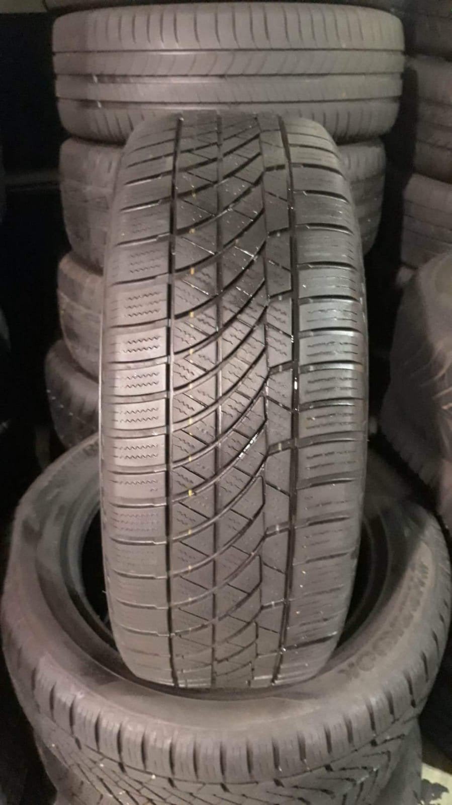 19555r16 195 55 r16 195/55/r16 hankook avec montage, Ophalen of Verzenden
