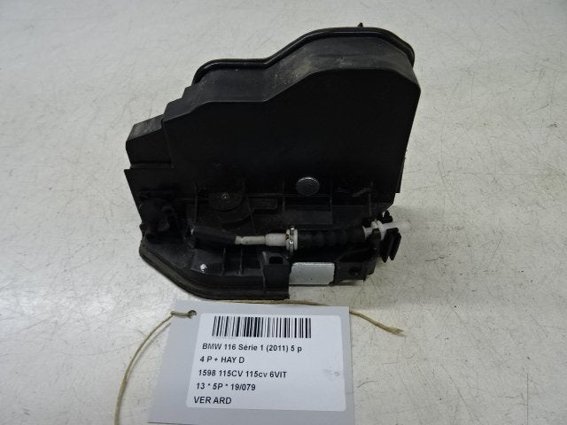 SERRURE DE PORTE ARRIÈRE DROITE 1 serie (F20) (7229460), Utilisé, Arrière, BMW