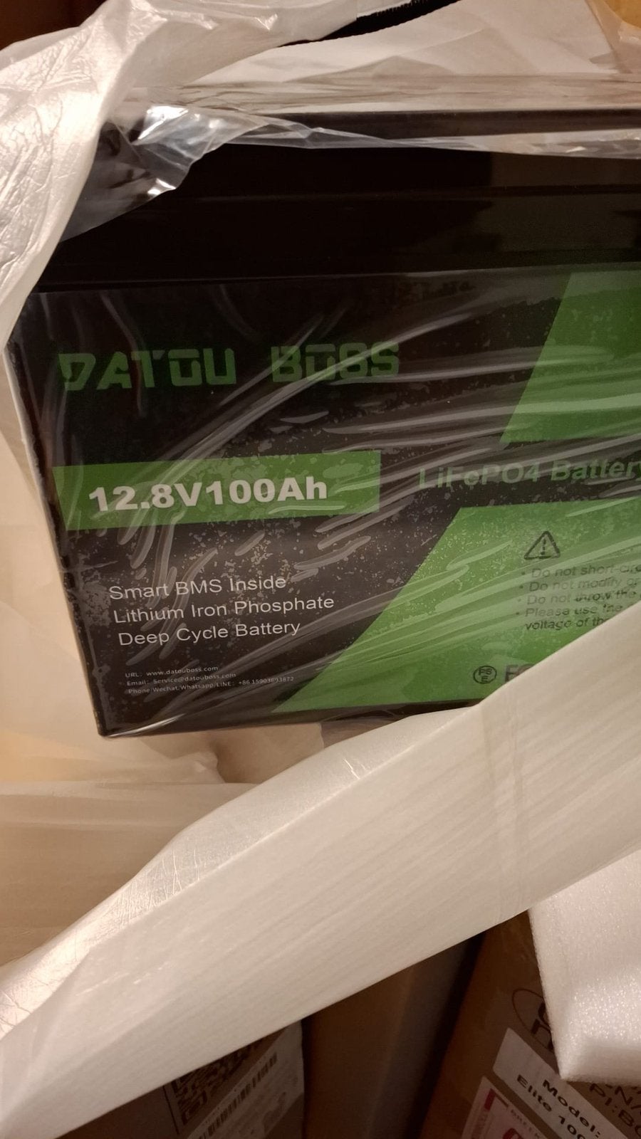 Lifepo4 100 ah Lithium batterij, Ophalen, Nieuw