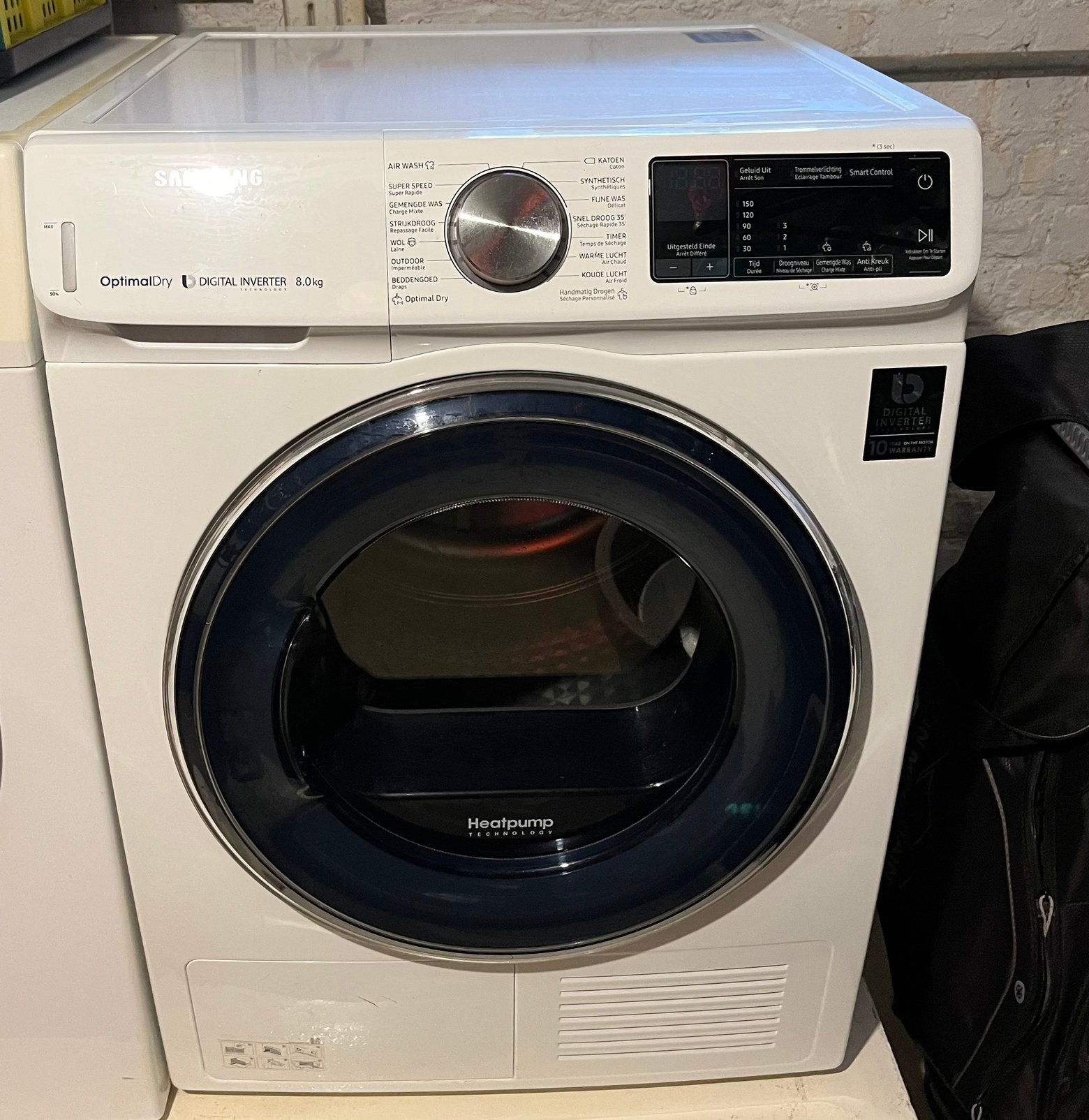 Seche linge Samsung, 85 à 90 cm, Chargeur frontal, Enlèvement, Utilisé