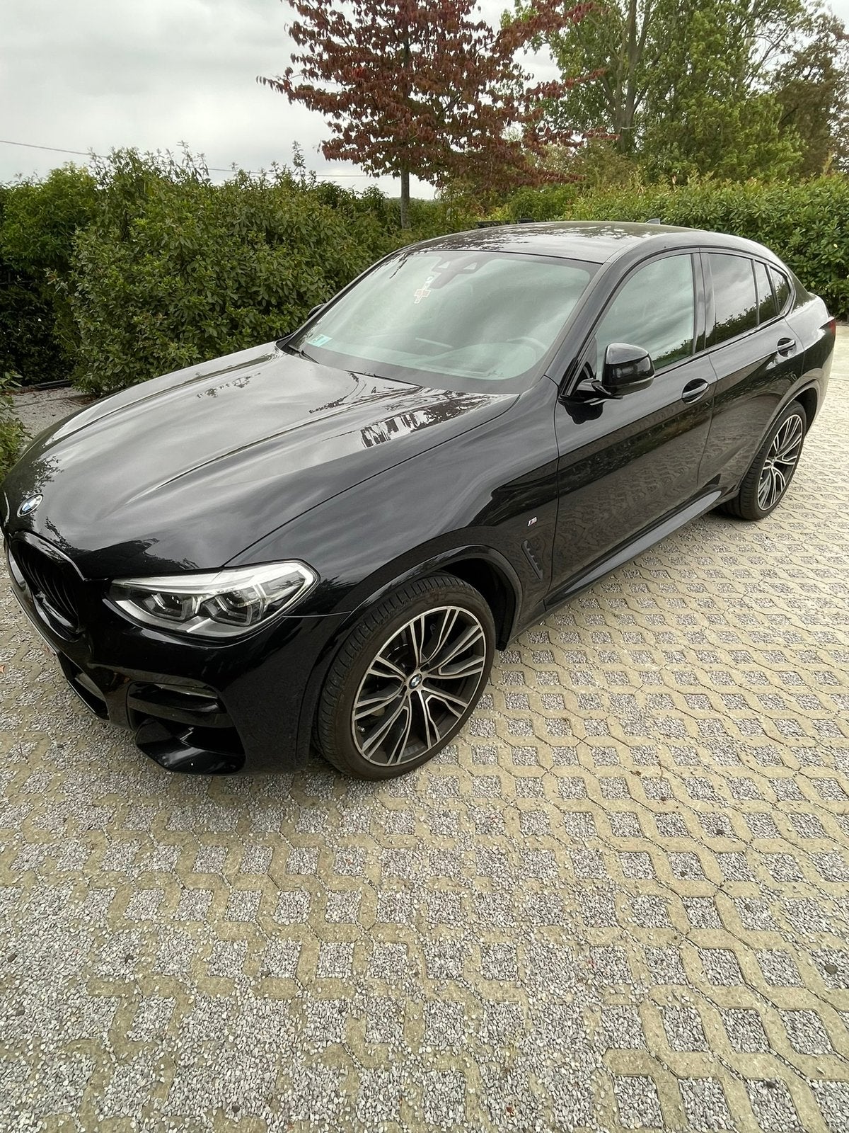 Bmw X4 30iA x-drive bwj 2019 80000km, Autos, Noir, Automatique, Particulier, Phares entièrement LED