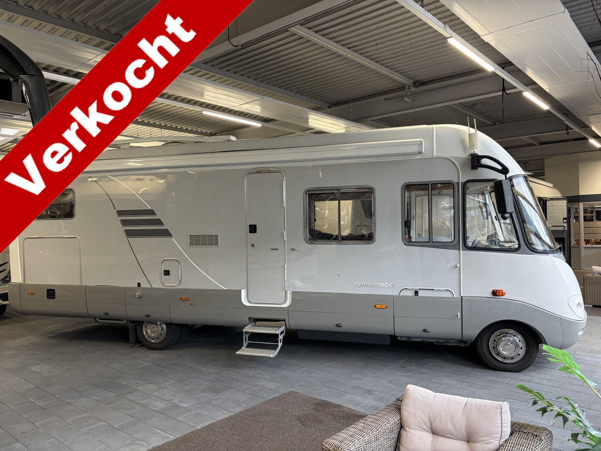 Hymer S820 Mercedes Sprinter Automaat 5-cylinder Bar-zit GEE, Caravans en Kamperen, Mobilhomes, Diesel, Hymer, Mark@niesmannbischoff.nl