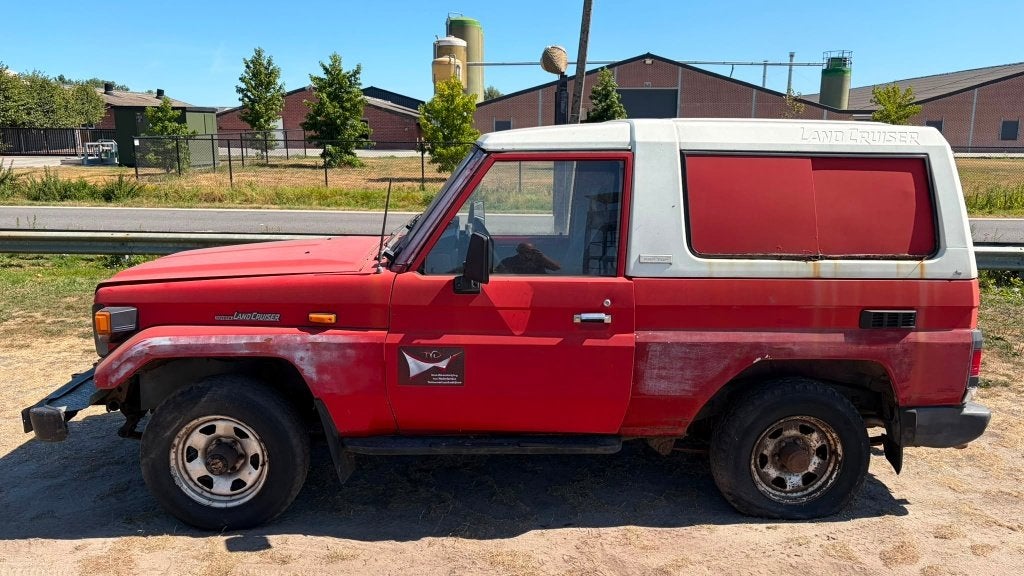 Toyota Land Cruiser LJ70 2.4 diesel 4x4, 1991, Stof, 4200 cc, Particulier, 2 zetels
