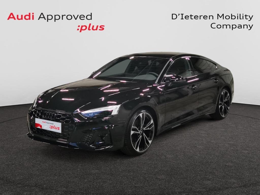 Audi A5 Sportback A5 Sportback 35 TFSI Business Edition Comp, Auto's, Audi, Automaat, Lederen bekleding, 164 g/km, Zwart