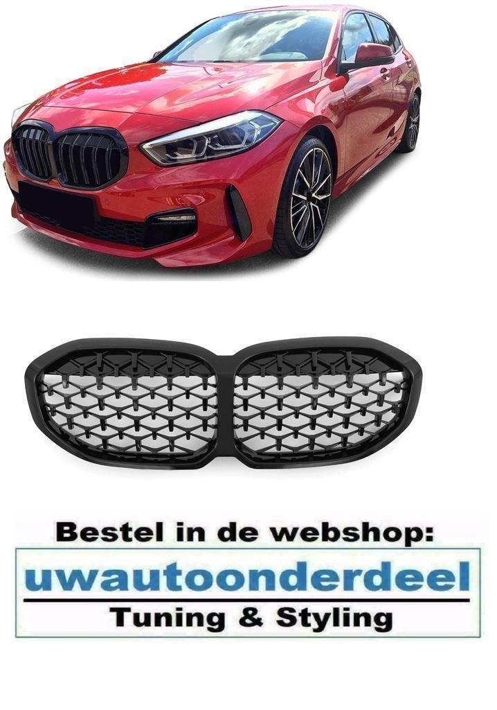 Diamond Grill Grille Nieren Voor Bmw 1 Serie F40 F41, Verzenden