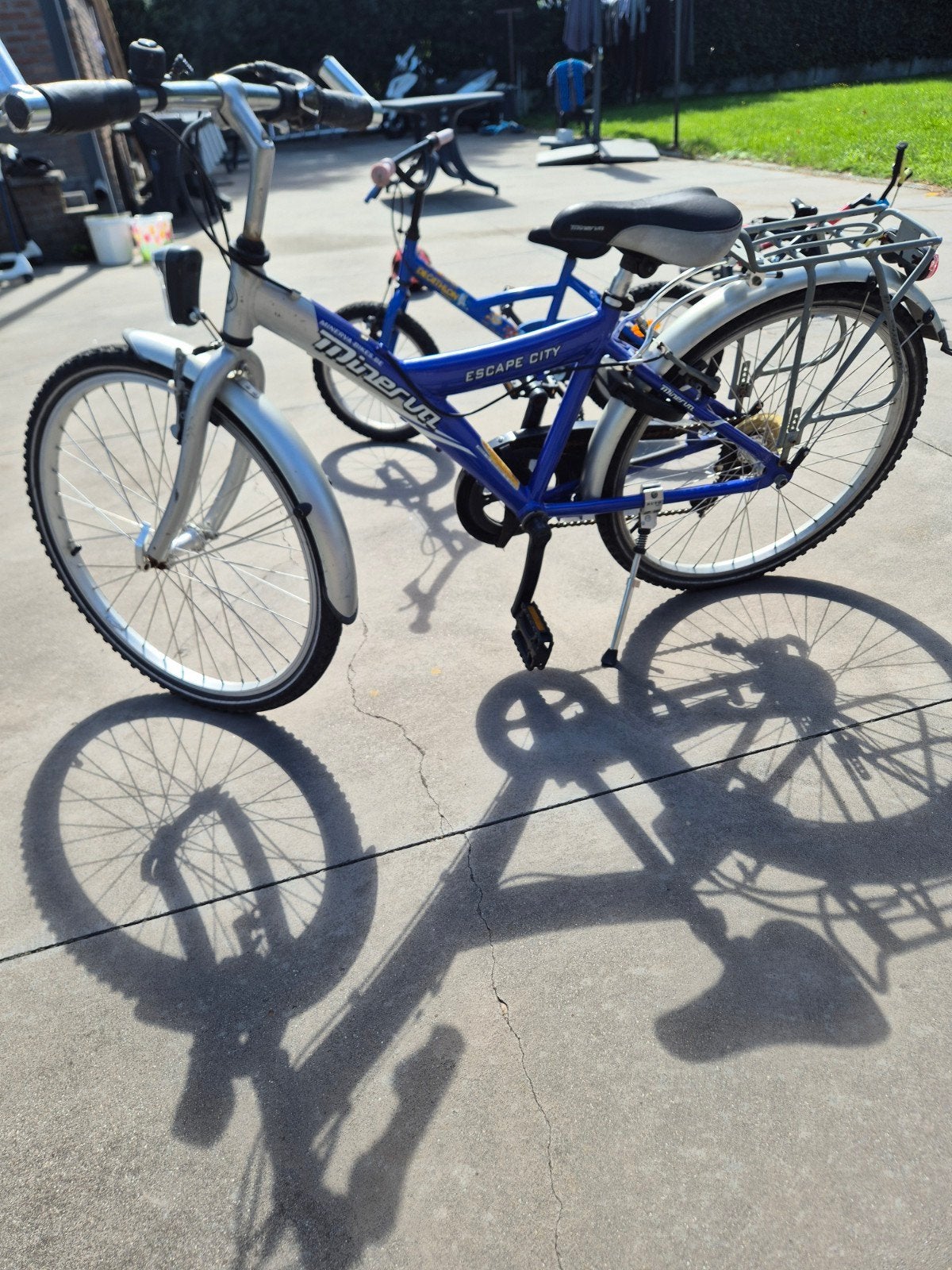 jongensfiets, Ophalen