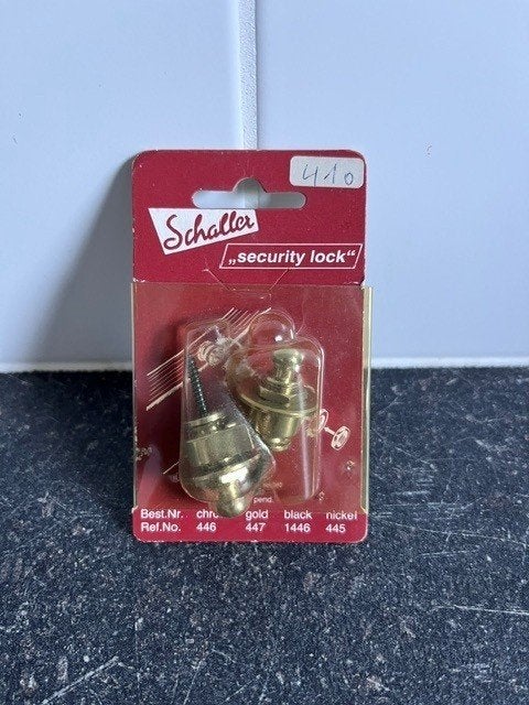 Schaller gold strap locks, Muziek en Instrumenten, Ophalen, Nieuw, Elektrische gitaar