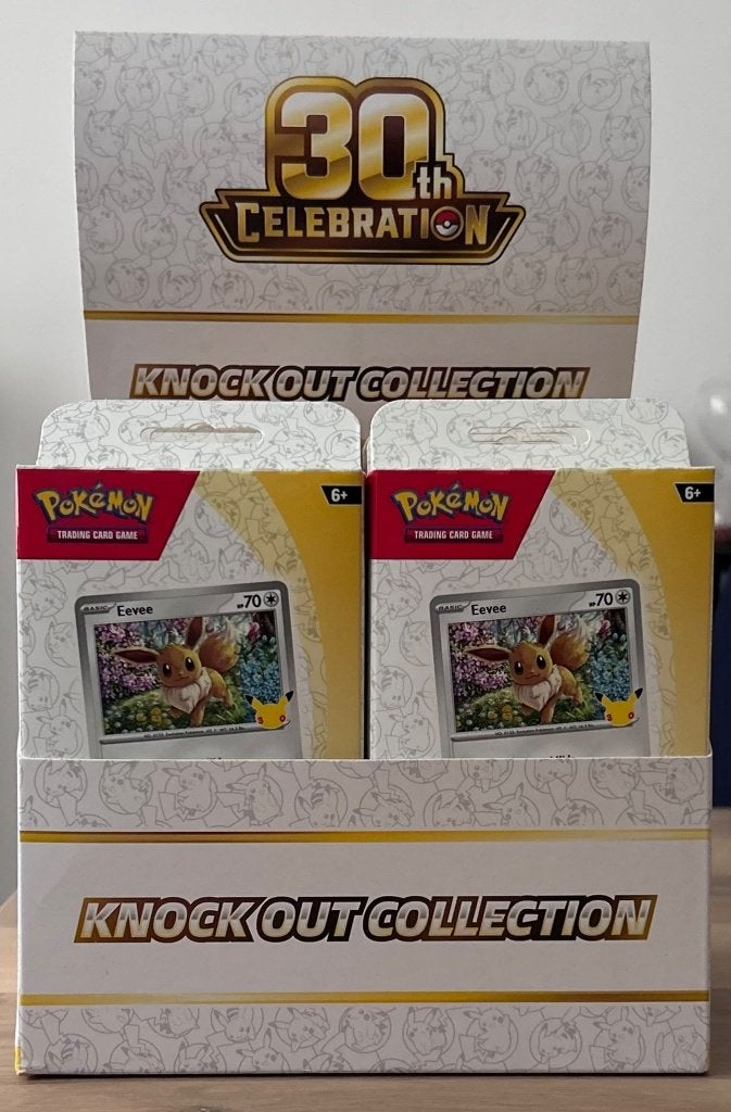 Pokémon TCG : Collection Knock Out pour la 30e célébration, Enlèvement, Neuf, Booster
