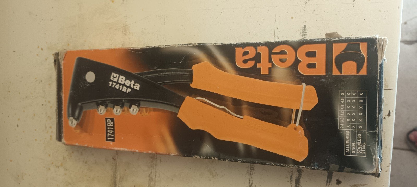 pop rivet tang, Doe-het-zelf en Bouw, Gereedschap | Handgereedschap, Ophalen, Zo goed als nieuw, Tang, Overige merken