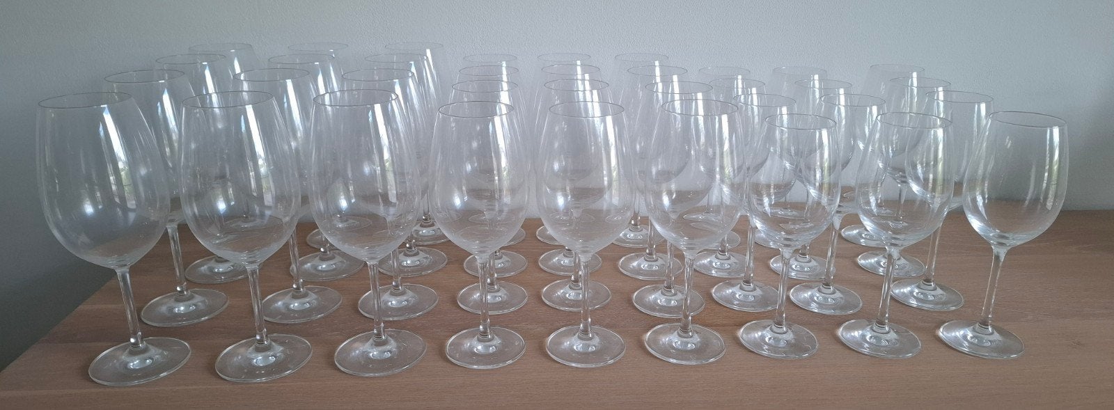 Set van 3 x 12 water en wijn glazen, Huis en Inrichting, Keuken | Servies, Ophalen