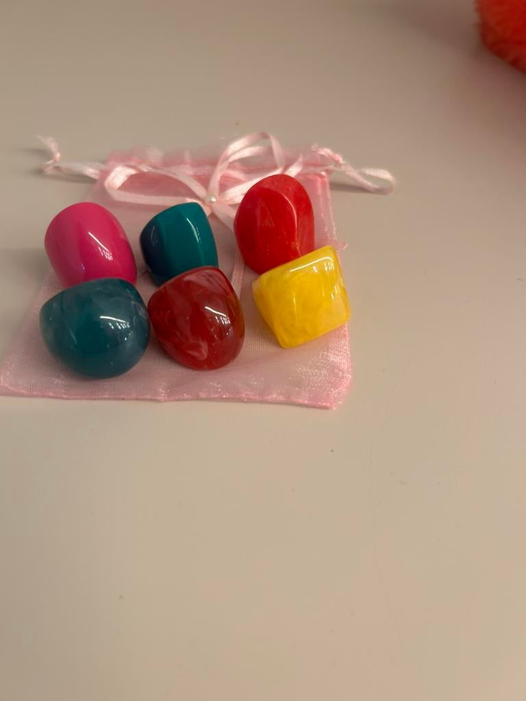 6 ringen nieuw, Ophalen of Verzenden, Zo goed als nieuw