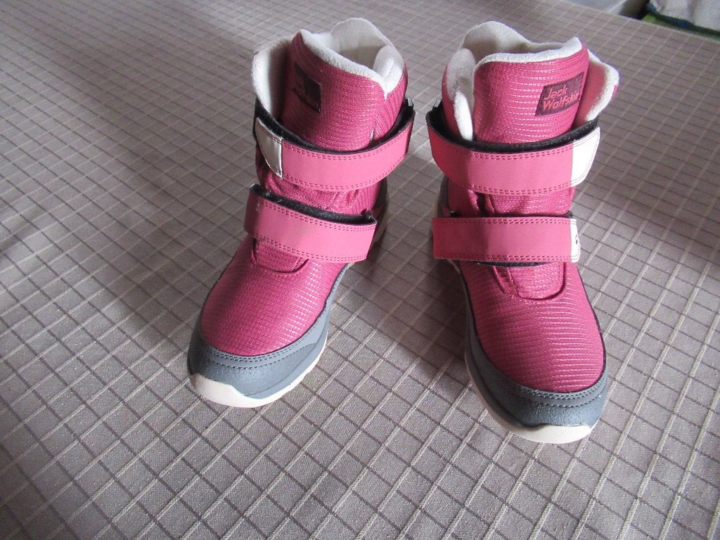 Winter schoenen merk Jack Wolfskin, Ophalen, Gedragen