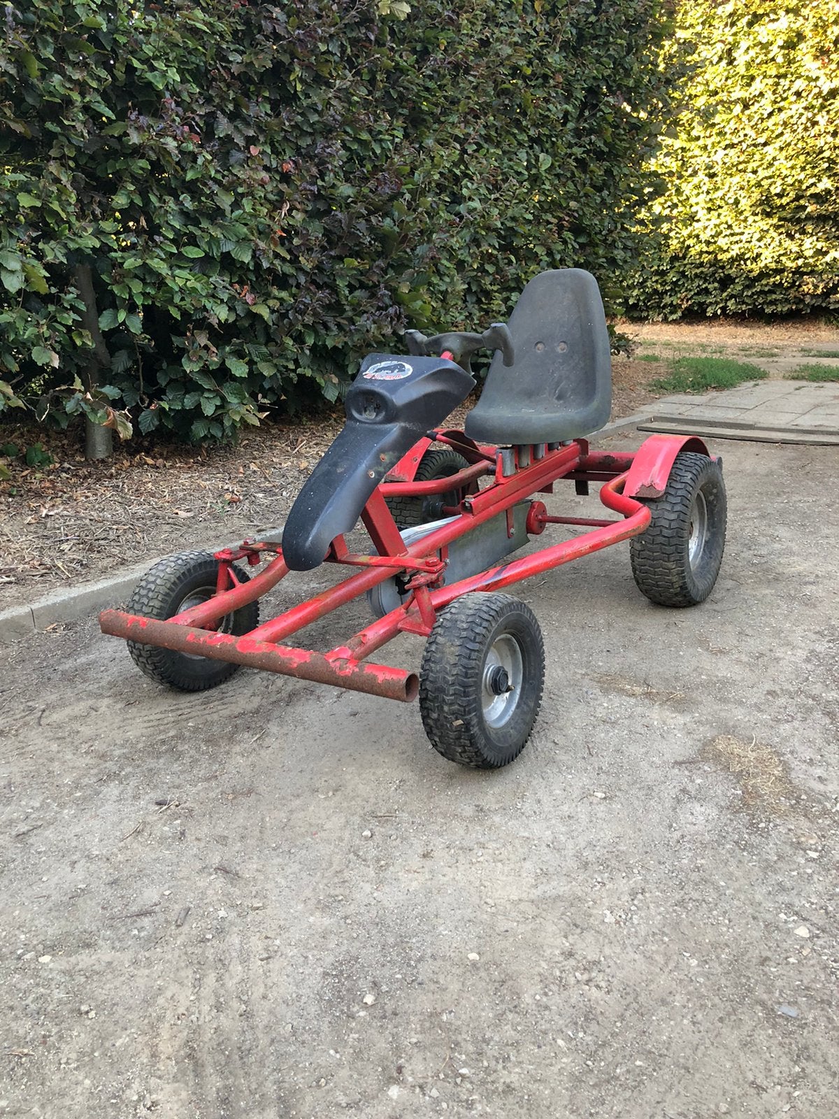 Gocart mammoet, Ophalen, Mammoet