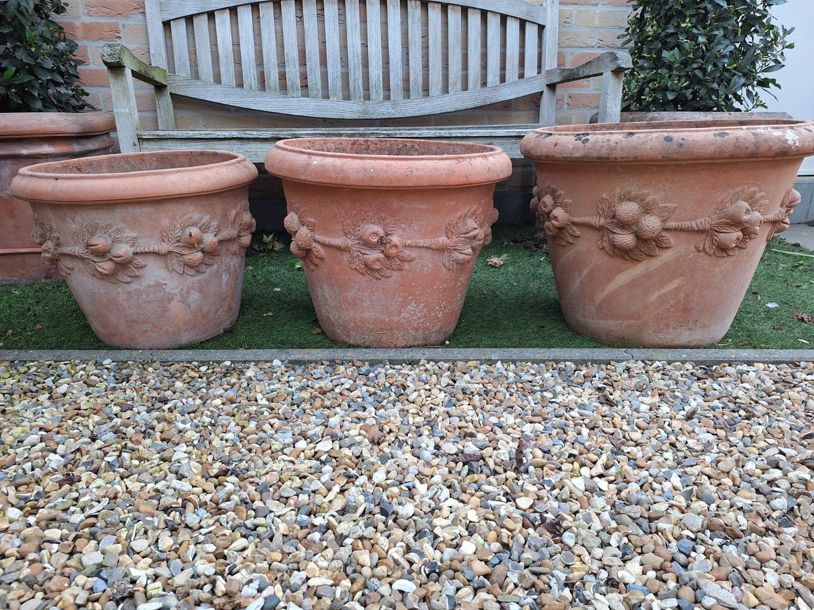 Trio exclusieve impruneta, Enlèvement, Terracotta