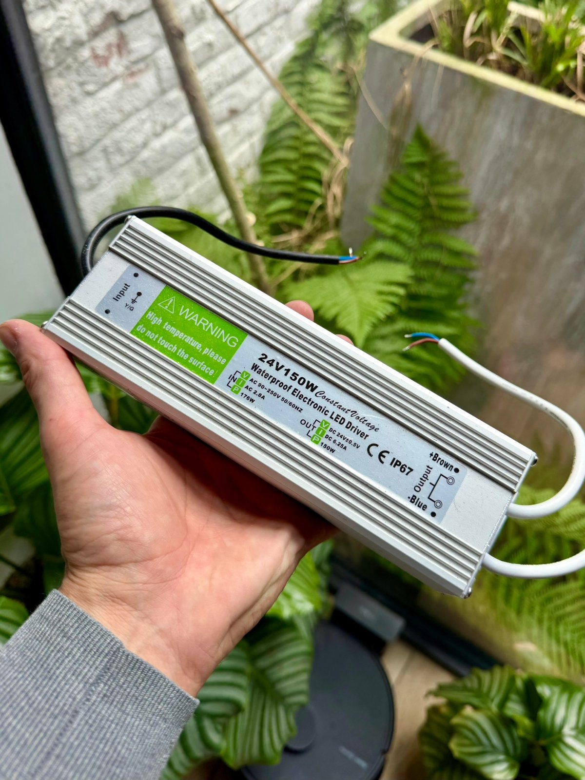 Lot de 2 Transfo. LED 24V 150W IP67 étanches, Enlèvement ou Envoi, Neuf