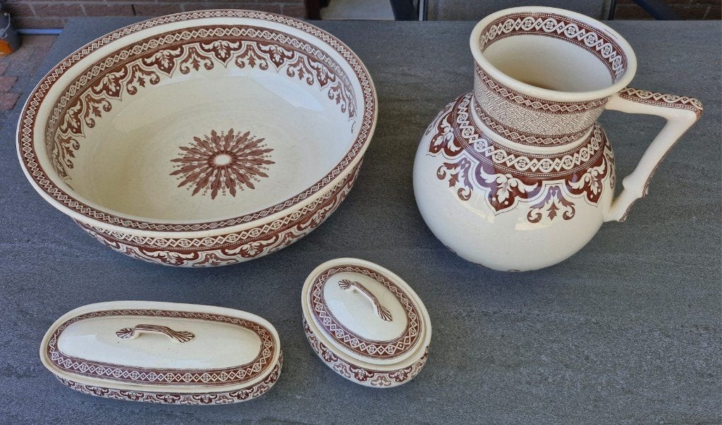 Lampetkom, waskom VILLEROY & BOCH Antiek, Antiek en Kunst, Ophalen