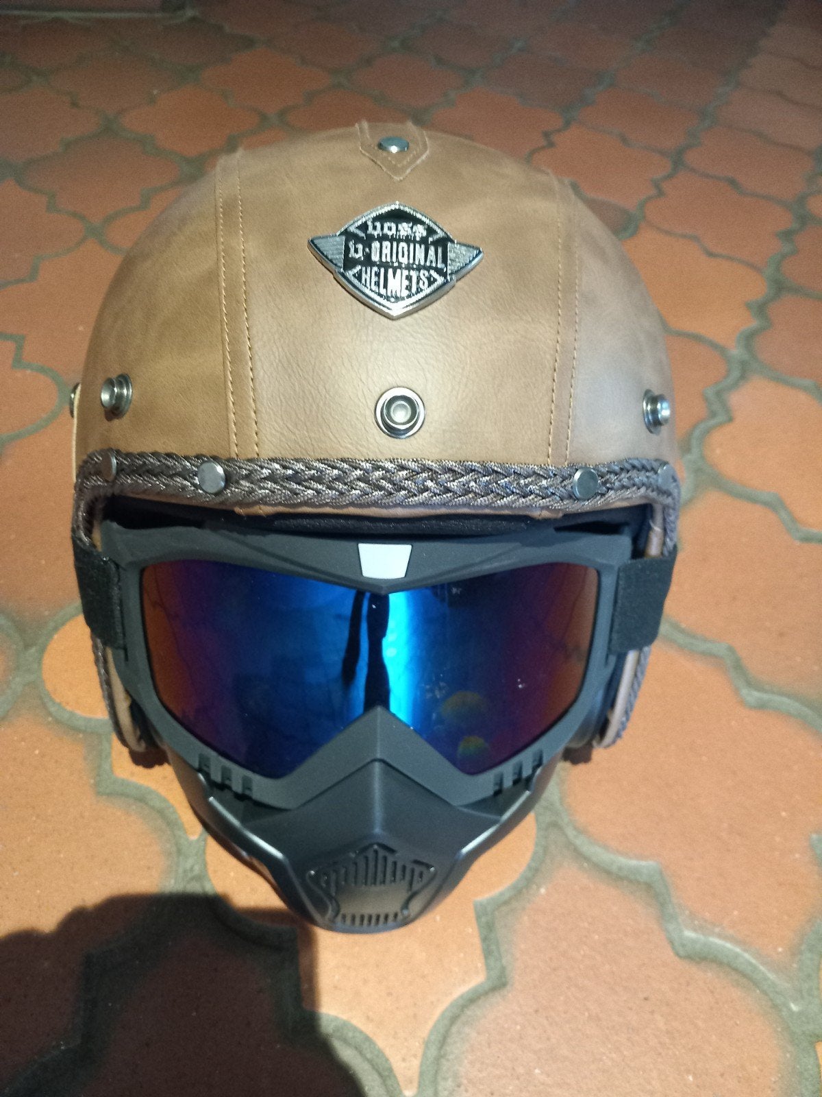 Moto 125cc Archive bleu cafe racer