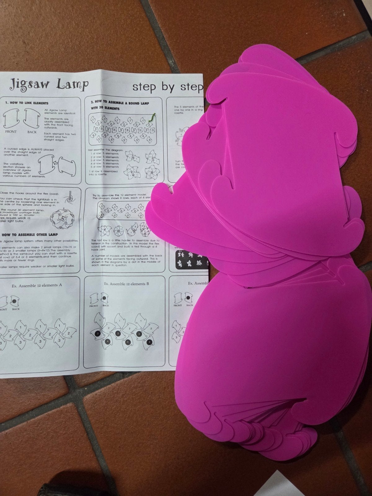 Puzzellamp, Enlèvement ou Envoi