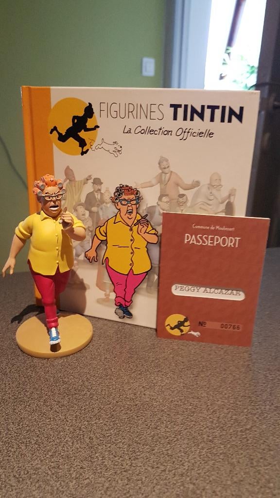 tintin figurine officielle n79, Ophalen of Verzenden, Kuifje, Zo goed als nieuw, Beeldje of Figuurtje