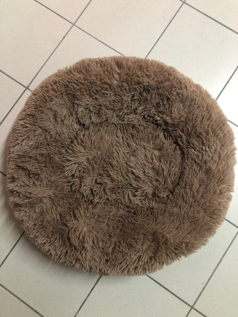 Snoozle fluffy donutmand voor hond of kat, Animaux & Accessoires, Paniers pour chiens, Enlèvement ou Envoi, Comme neuf, Autre