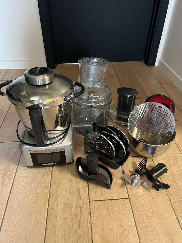 Magimix Cook Expert Premium XL + Juice Expert, Electroménager, Mélangeurs de cuisine, Comme neuf, 3 à 4 litres, 3 vitesses ou plus