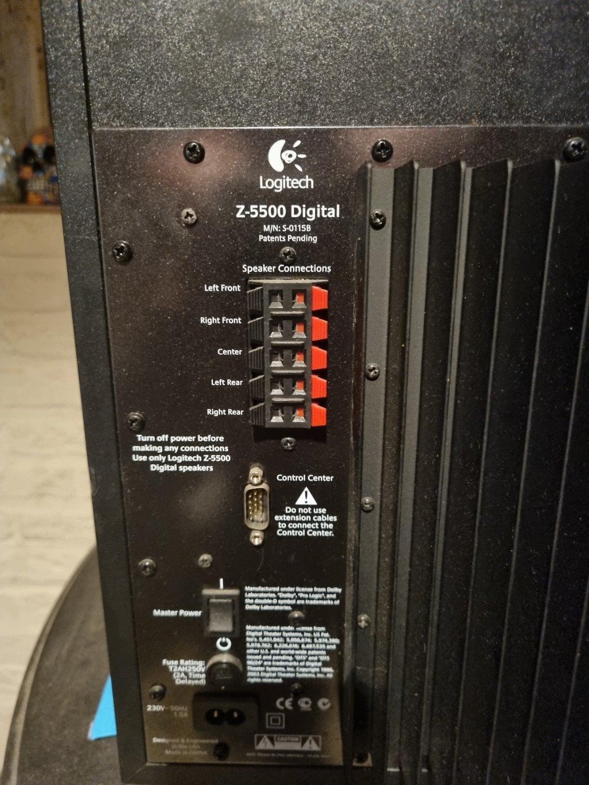 Subwoofer, Ophalen