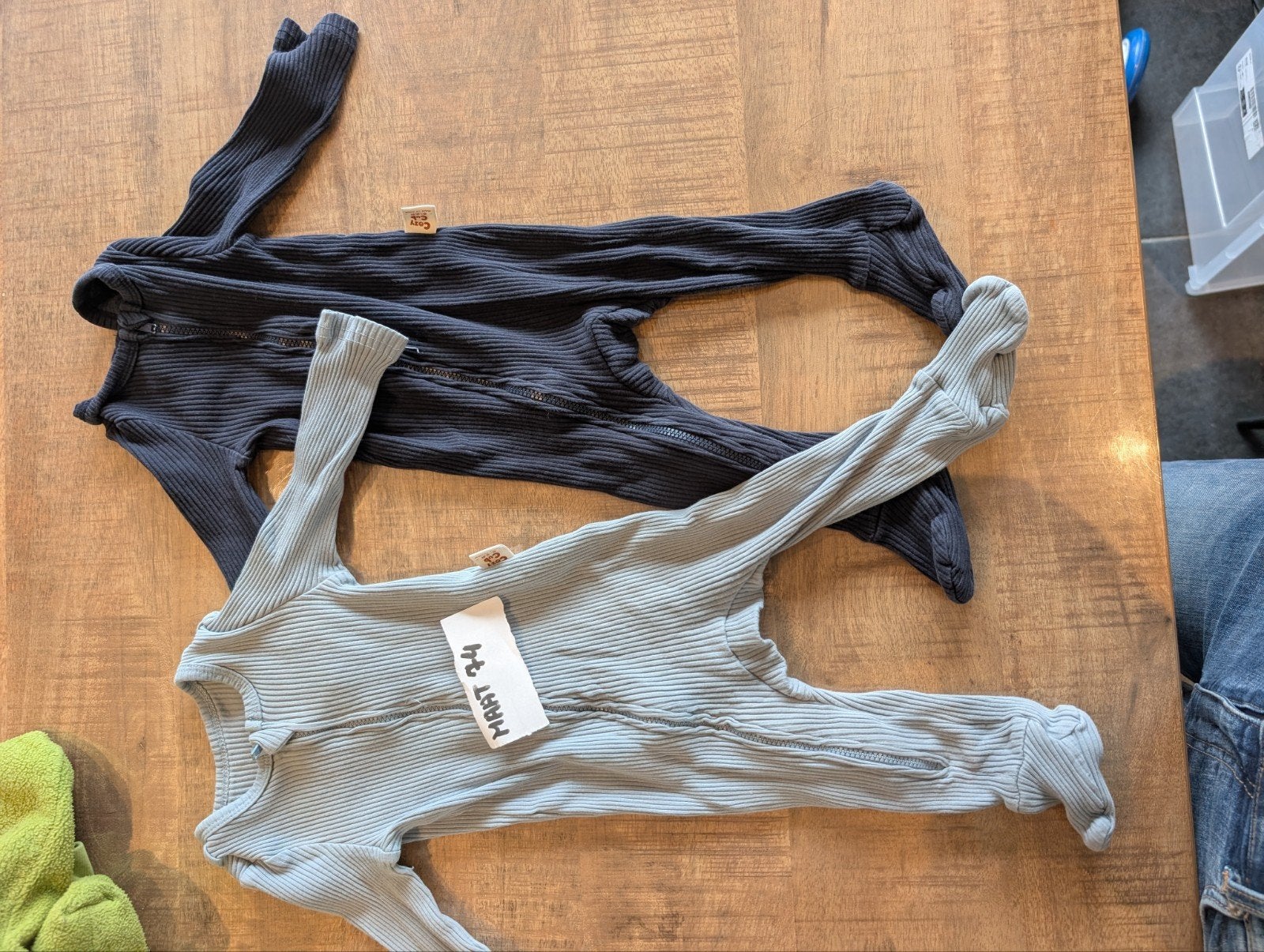 pyjama maat 74, Enlèvement