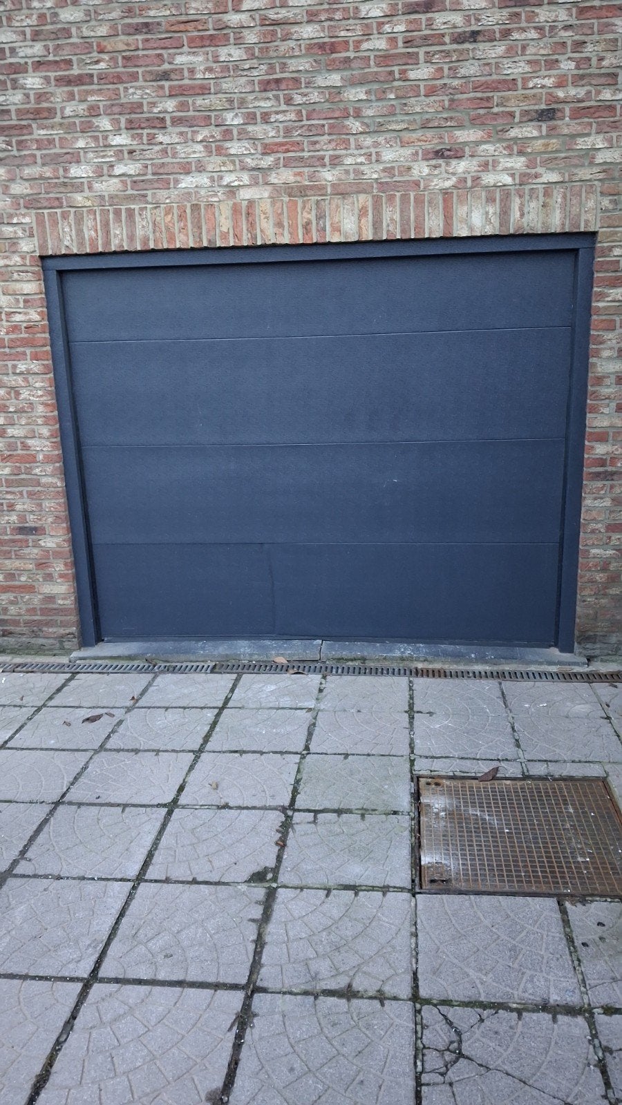 porte de garage sectionnelle motorisée, Enlèvement