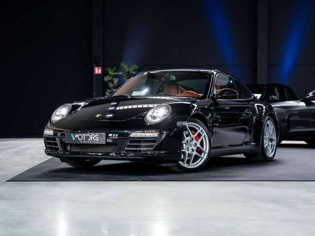 Porsche 911 997 .2 - 911 Carrera 4S 3.8i PDK - FSH - Sportch, Auto's, Porsche, Automaat, Gebruikt, Zwart, Leder