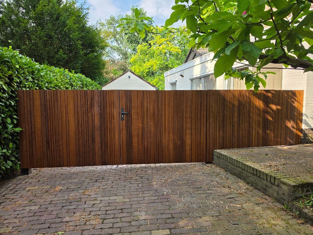 Tuinpoort op maat gemaakt, Ophalen of Verzenden, Nieuw, Hout, Draaipoort