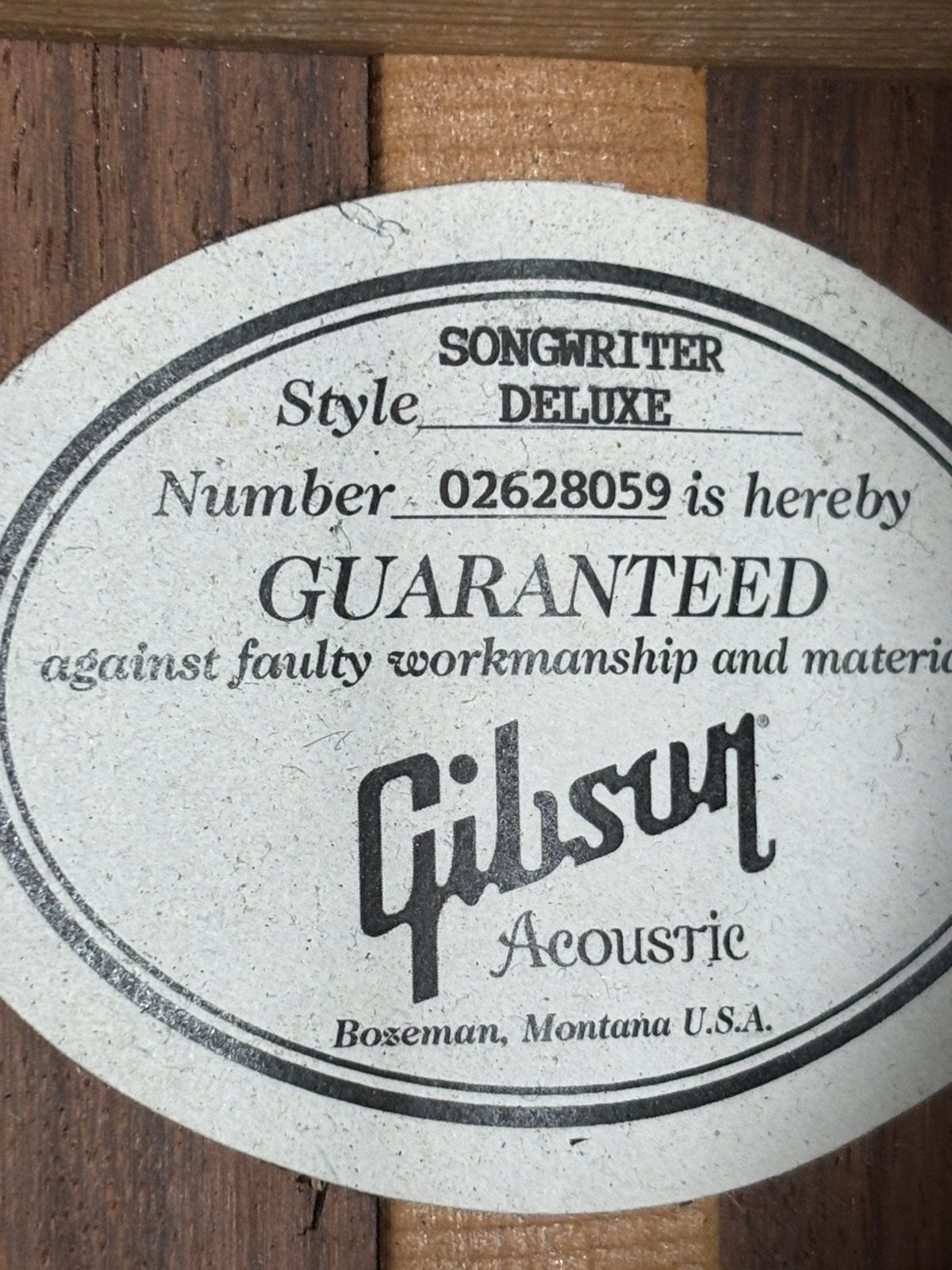 Gibson J45 SONGWRITER DELUXE, Enlèvement, Comme neuf, Guitare Western ou Guitare Folk, Avec valise