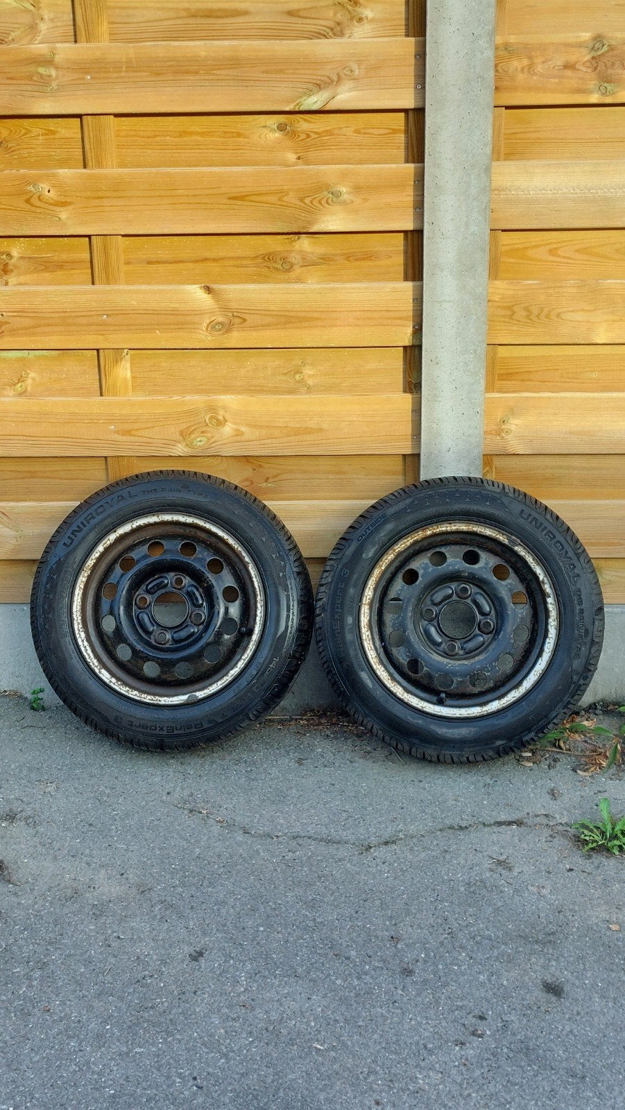 remork Banden 2.stuk, Ophalen