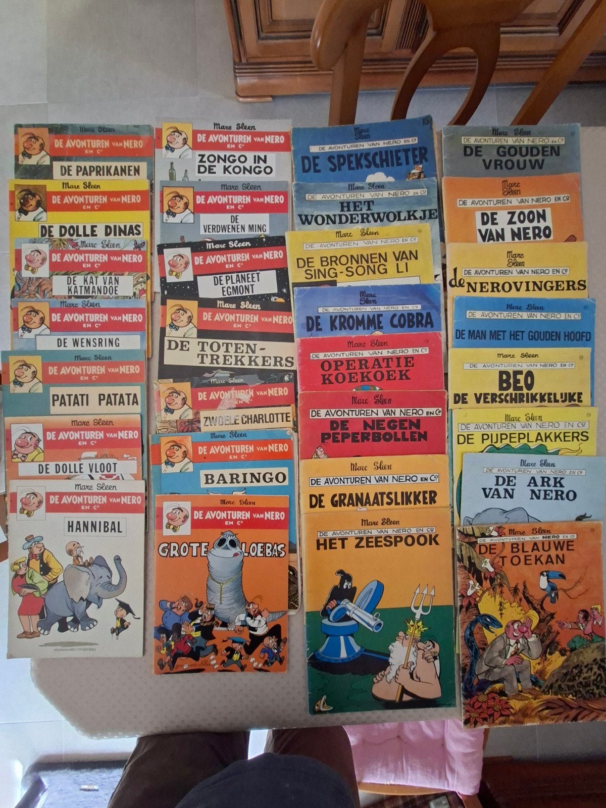 30 mooie Nero strips, Ophalen