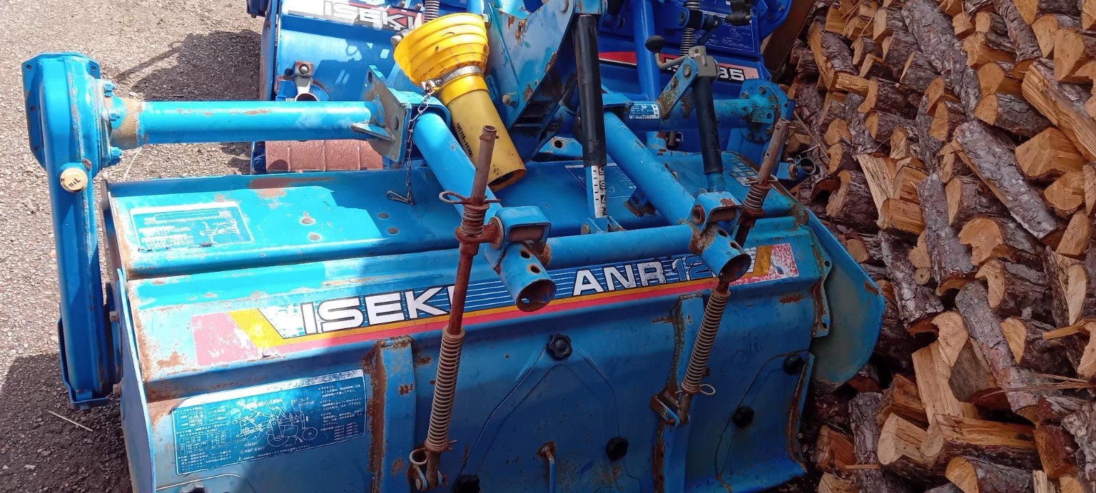 Grondfrees iseki 120 cm, Enlèvement