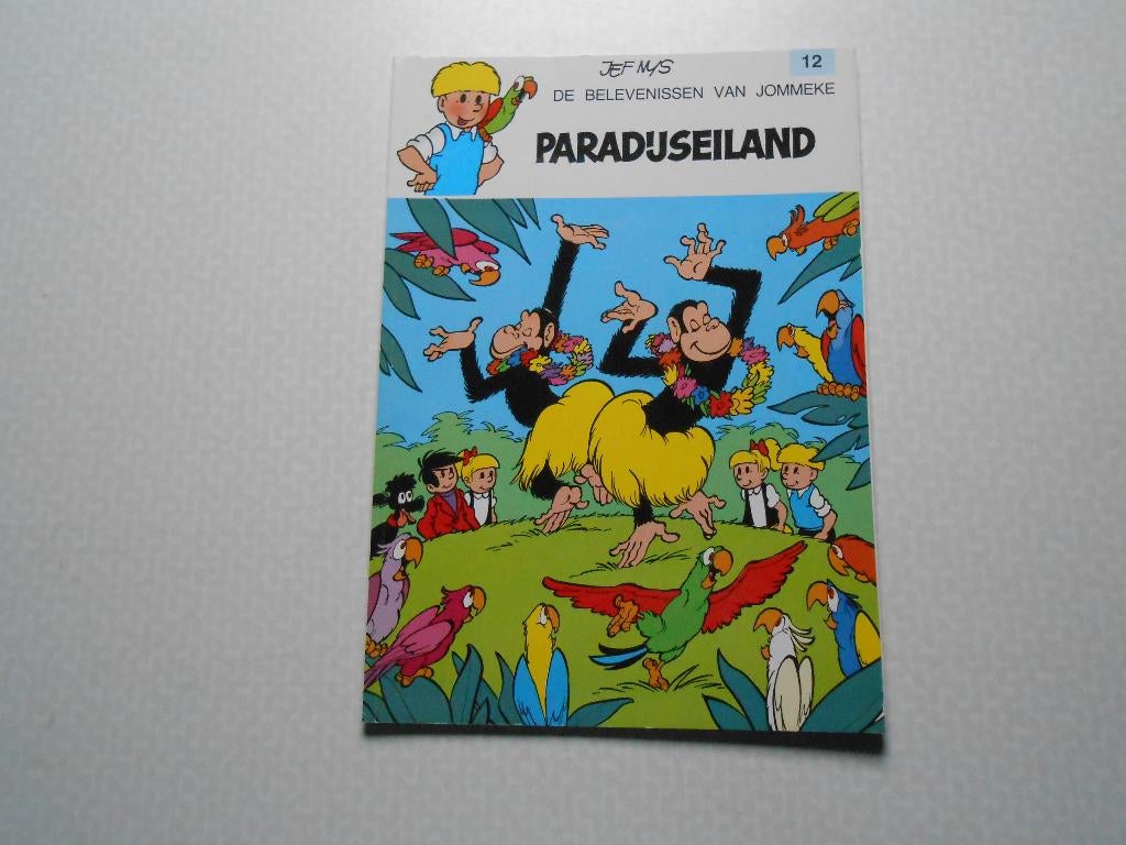 Jommeke 12 Paradijseiland 1996., Boeken, Stripverhalen, Eén stripboek, Nieuw, Ophalen of Verzenden, Jef Nijs