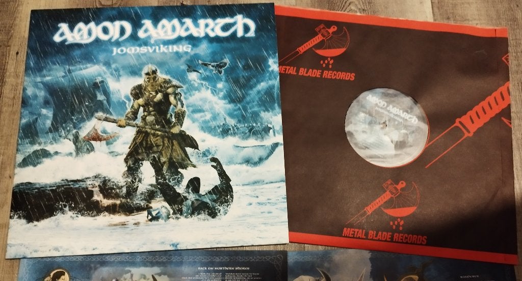 LP : Amon Amarth - Jomsviking - 2016, Enlèvement ou Envoi, Pochette gatefold, Comme neuf, Black metal