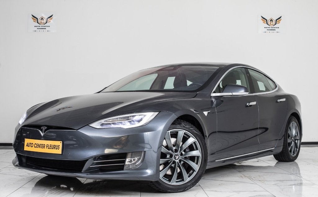 Tesla Model S DUAL 100D / TVA DEDUCTIBLE, Autos, Cuir, Argent ou Gris, Achat, Euro 6