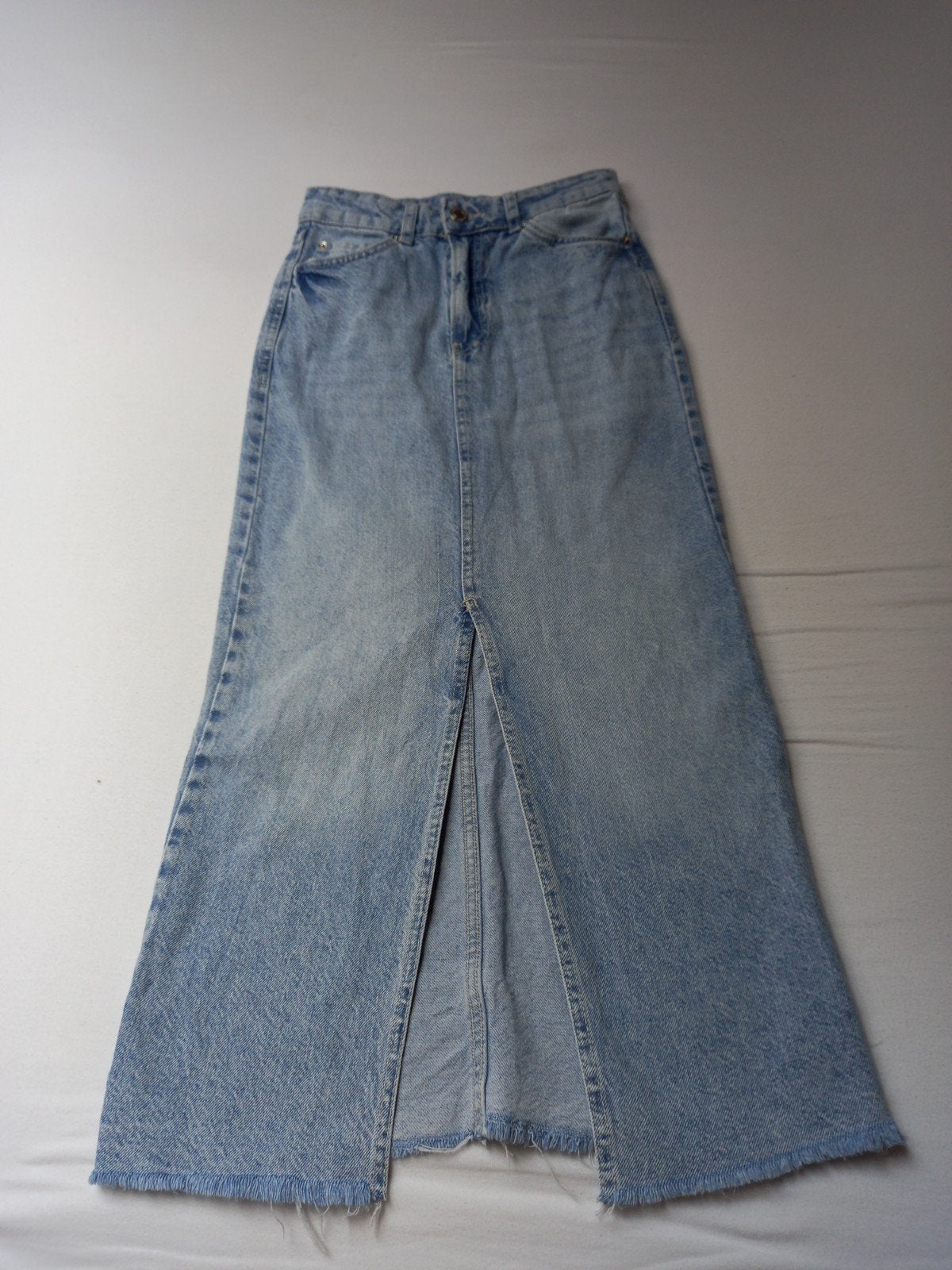 lange jeansrok 152, Ophalen, Gebruikt, Meisje, Jurk of Rok