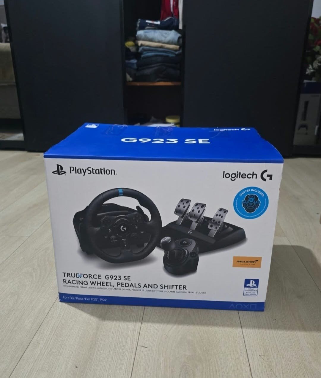 logitech G923 SE, Enlèvement