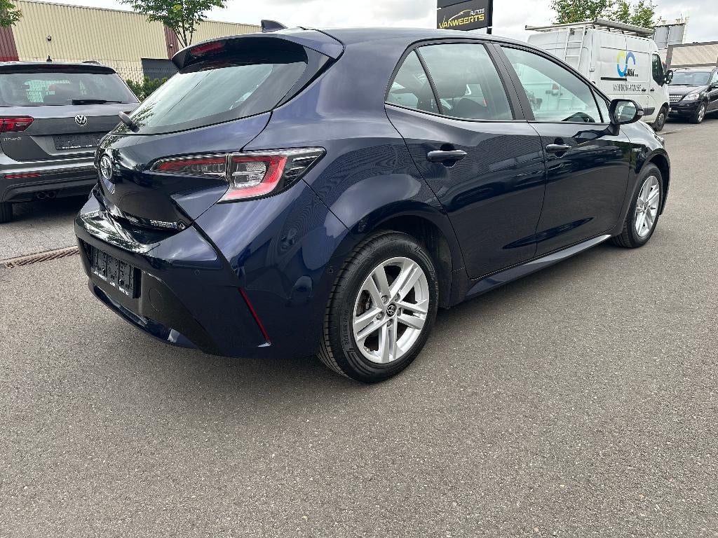 Toyota Corolla, 1.8 benzine + elektr, hybride CARPLAY/CAMERA, Auto's, Toyota, Stof, Euro 6, Blauw, Corolla