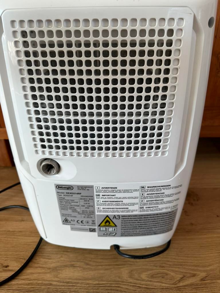 Delonghi ontvochtiger, Elektronische apparatuur, Airco's, Ophalen, Zo goed als nieuw
